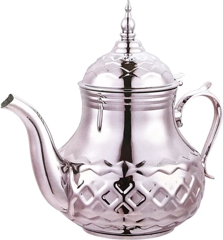 Oosterse Marokkaanse - Turkse -Theepot-1.5 L - RVS