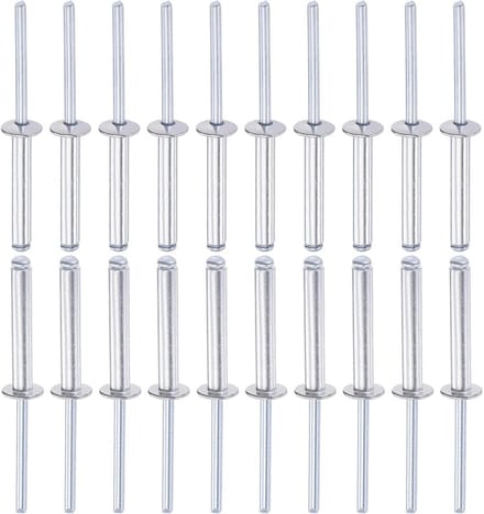Set van 60 Stuks Blinde Klinknagels 5x30mm - Open Eindklinknagels Aluminium
