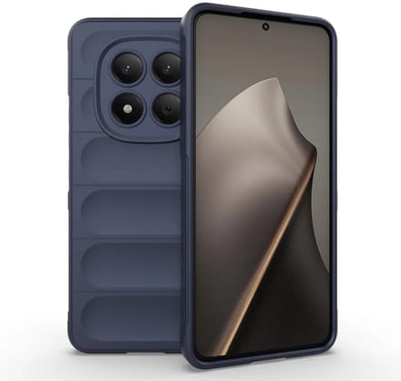 MobyDefend Hoesje - Geschikt voor Xiaomi Redmi Note 15 Pro 4G - TPU Gripcase - Blauw
