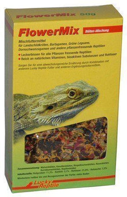 Lucky Reptile Flower Mix - 50 gr - Reptielenvoer