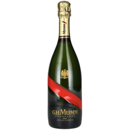G.H. Mumm Champagne GRAND CORDON Brut 12,5% Vol. 0,75l