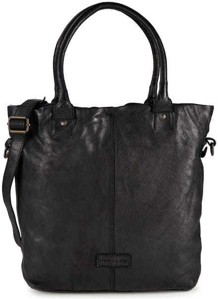 Harold's Submarine Schoudertas Leer 34 cm - Dames - schwarz