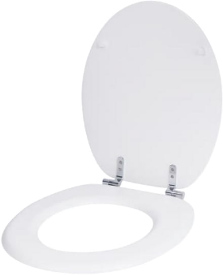 Toiletbril - Wit - 37.8 x 45.2 x 5.5 cm