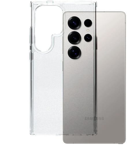 SBS - Beschermende Telefoonhoes - Samsung Galaxy S25 Ultra - Transparant - D3O Technologie