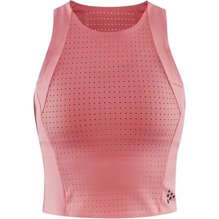 Craft - ADV HiT Perforated Tank - Sporttop - Dames - Roze - Maat M