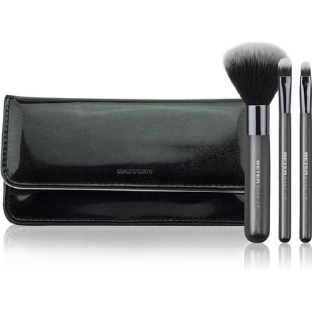 Beter Make-Up Borstel Set Black Day To Night Beter (4 Pcs)