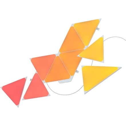 Nanoleaf Shapes Triangles Starter Kit 9-pack - Wit