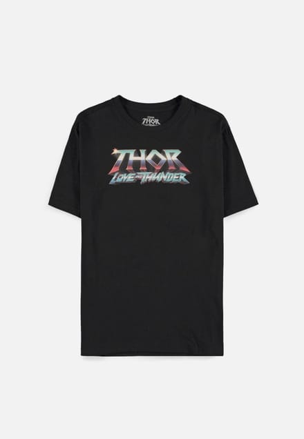 Marvel Thor Heren Tshirt -L- Love and Thunder Zwart
