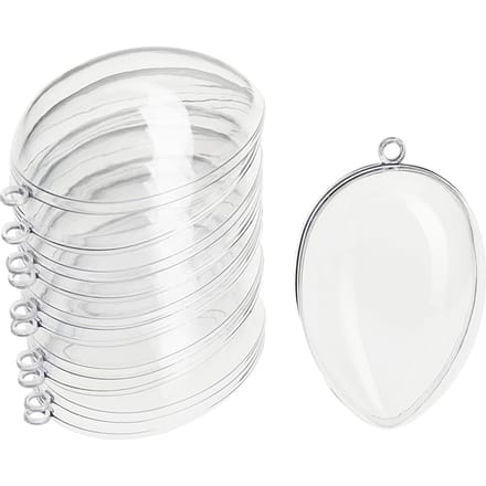 VBS Acryl ei, 6 cm, 6 stuks