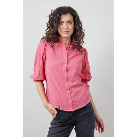 DIDI Blouse Paris Holly Berry Rose Größe: 48 | Blusen Outlet | Damen | Rosa