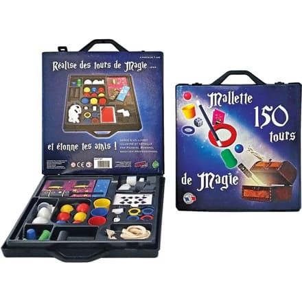 Bordspellen 150 goocheltrucs koffer Ferriot Cric