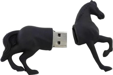 Paard usb stick 128GB 3.0 zwart - 1jaar garantie - A graden chip