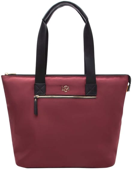 L.CREDI shopper schoudertas Phelina Shopper Wine wijnrood