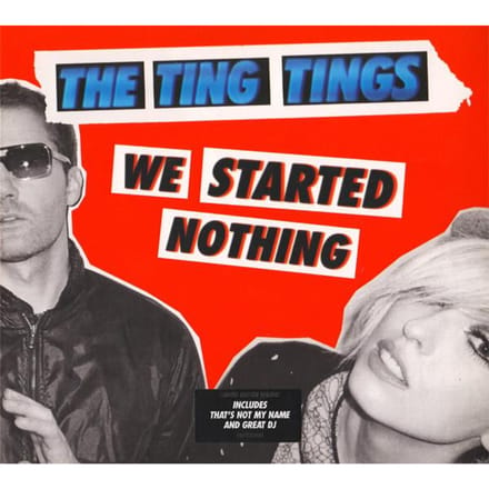 CD TING TINGS - We Started Nothing 88697314552 Sony BMG Music  2008 Europa Rock Gebruikt blue