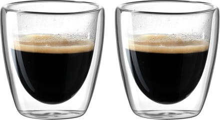 Leonardo DUO dubbelwandig glas 100ml - set/2