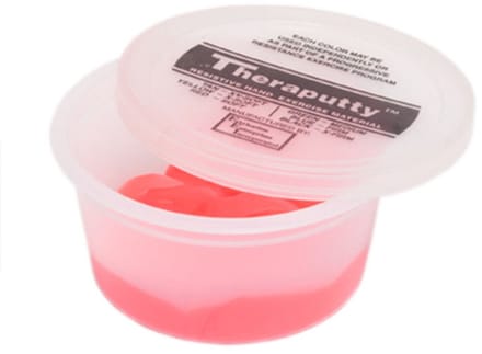 CanDo - Theraputty 56gr soft/Rood - Handoefenmateriaal