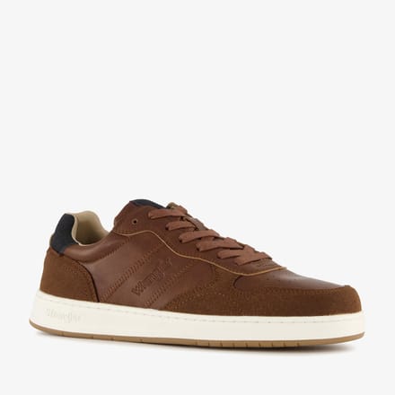 Wrangler heren sneakers cognac - Maat 41 - Extra comfort - Memory Foam