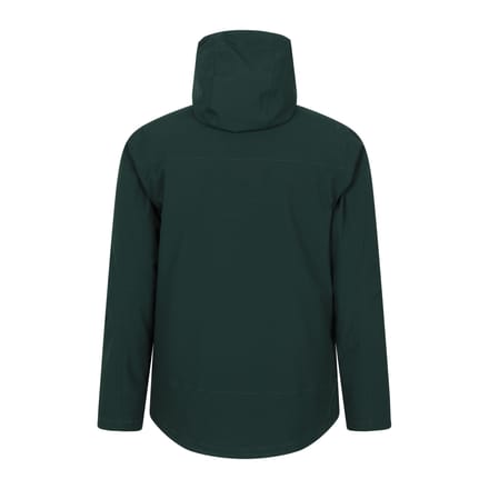 Mountain Warehouse Heren Sycamore 3-in-1 Waterdichte Jas (Donkergroen)