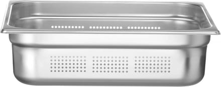 HENDI Gastronormbak – geperforeerd – roestvast staal – 9L – 100mm hoog