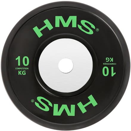HMS Bumpergewicht boot 10 kg - Olympisch, Rubber & Staal