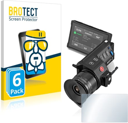 Screenprotector 6 Stuks voor Arri MVF-2 Beschermglas transparant