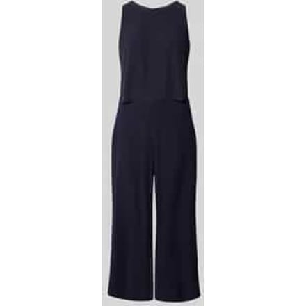 Regular fit jumpsuit met dubbellaagse chiffon