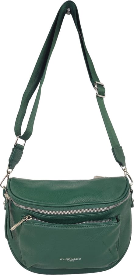 Flora & Co - crossbody heuptas - vegan - groen