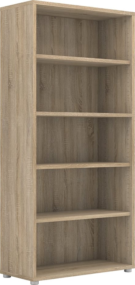 Prisme kast 4 planken eiken decor.