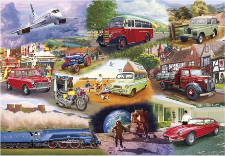 Iconic Engines Puzzel (1000 stukjes)
