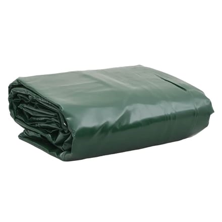 vidaXL - Zeil - 650g - / - m² - Groen - 3 - x - 4 - m - Canvas - met - PVC-coating