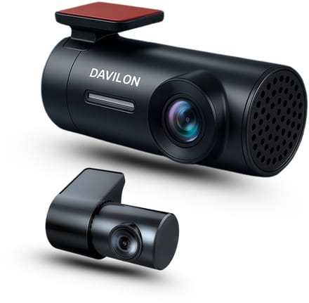 Davilon D1-DUAL Dashcam 4K | Voor & Achter | 2025 APP Model