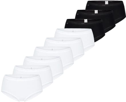 sloggi Dames midi slip 9 pack Basic+