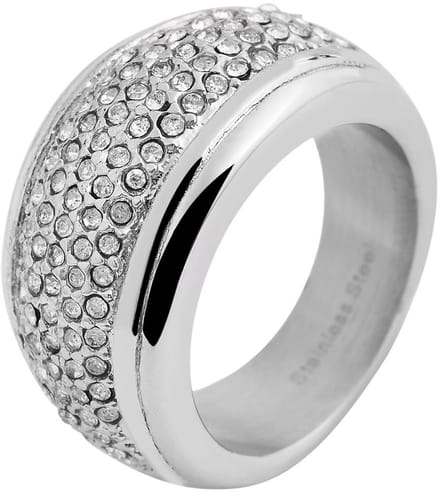 AKZENT Akzent Dames Ring Wilai, zilver van kleur, duurzaam