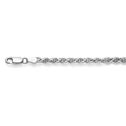Zilver Wit Koord 4,0 mm 1002184