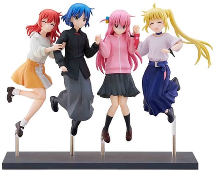 Bocchi the Rock! Statues 4-Pack Jumping Girl(s) 20 cm