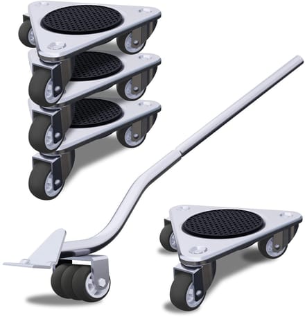 Meubelverhuizer Tri-Dolly Set - 4 stuks - Hoogwaardige materialen