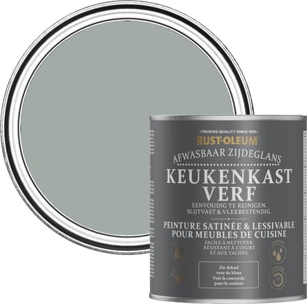 Rust-Oleum Grijs Keukenkastverf Zijdeglans - Urbangrijs 750ml