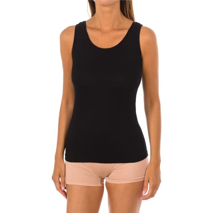 Dames Bamboo Brede Band Ondershirt Q701