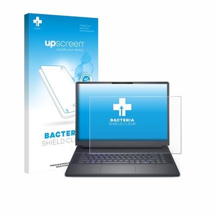 upscreen - Screenprotector voor Dell Alienware 16 Area-51 - Folie Beschermfolie transparant antibacterieel