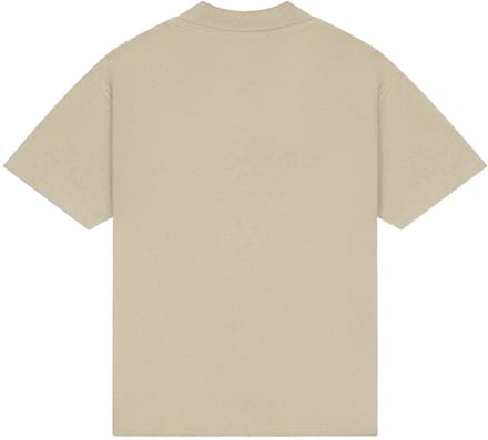 Malelions emblem towelling t-shirt in de kleur bruin.