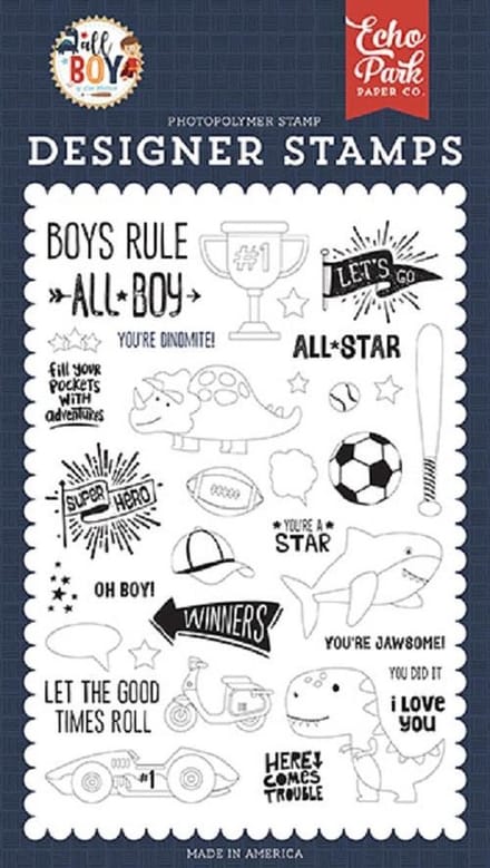 Echo Park You're A Star Clear Stamps (ALB207043)