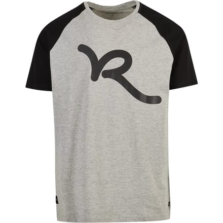 Rocawear - Bigs Raglan T-shirt - S - Grijs/Zwart