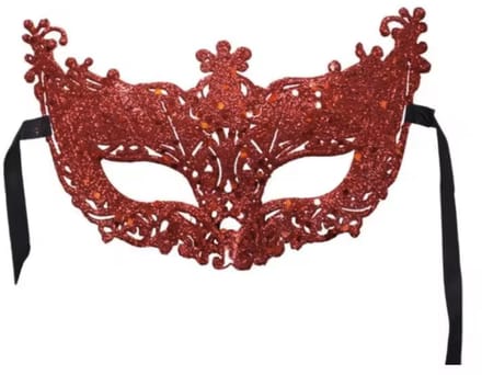 CHPN - Masker - Spannend masker - Gemaskerd bal - Oogmasker - Venetiaans masker - Mask - Verkleden - Bal - Carnaval - Rood