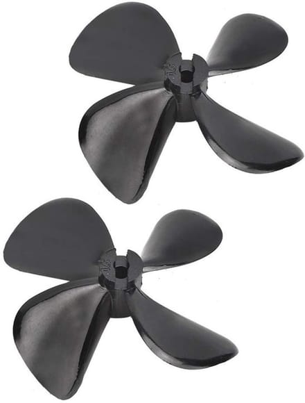 Jhubersproducts - Bootschroef - 4-blads propeller - Lichtgewicht en