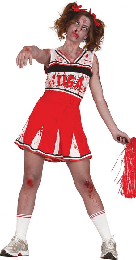 Fiestas Guirca Verkleedjurk Cheerleader Zombie Polyester Maat M
