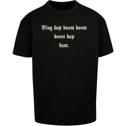 T-shirt oversized Upscale Bing Bab Boom Heavy