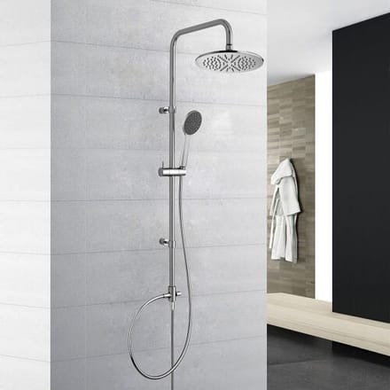Kronenbach shower system 2.0 without tap with overhead shower 22.5 cm 27911000KBN