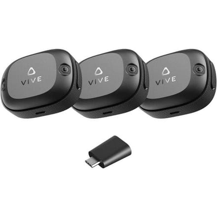 HTC Ultimate Tracker Geschikt voor (VR-accessoire): HTC VIVE XR Elite, HTC Vive Focus 3 Zwart