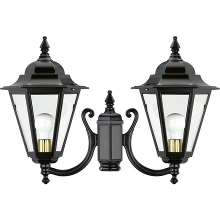 Luminaires voor paal 2 armen Dopo lighting Elite 6 Ip44 E27