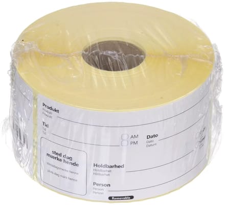 HENDI Verwijderbare houdbaarheidsstickers - 500 stuks 100x50mm